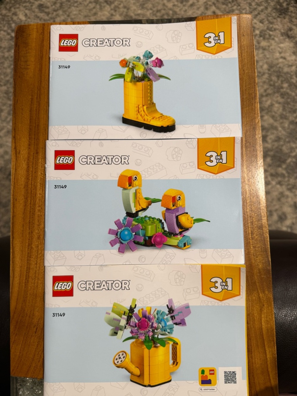 LEGO Creator 3 in 1 Watering Can with Flowers - No Box